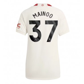 Manchester United Kobbie Mainoo #37 Tredje Tröja Kvinnor 2023-24 Kortärmad